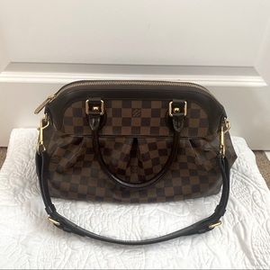 Authentic Louis Vuitton GM Trevi Damier handbag
